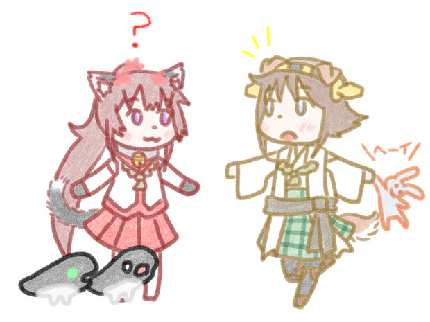 ひえいぬ ニコニコ静画 イラスト