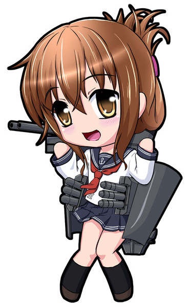 暁型駆逐艦４番艦 電 「司令官さん、頑張るのです！」