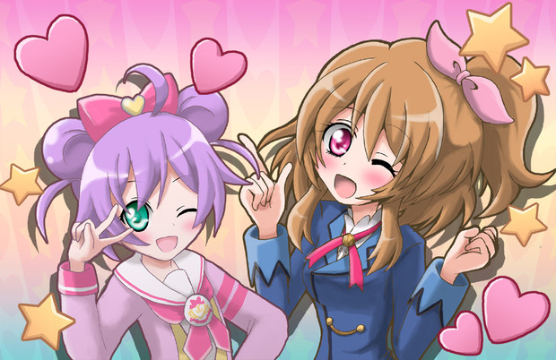 プリパラ 真中らぁら アイカツ 大空あかり Kiriu さんのイラスト ニコニコ静画 イラスト