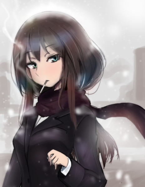 雪と煙草 ひのまる さんのイラスト ニコニコ静画 イラスト