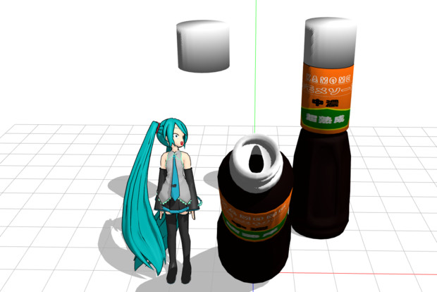Mmdモデル配布 ソース たっぷりかけるの好き Hbk ペパクラp さんのイラスト ニコニコ静画 イラスト