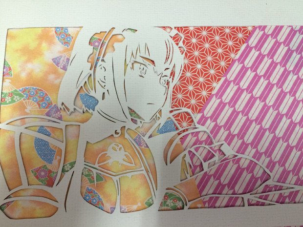 切り絵 チャイカ ボフダーン Makerin さんのイラスト ニコニコ静画 イラスト