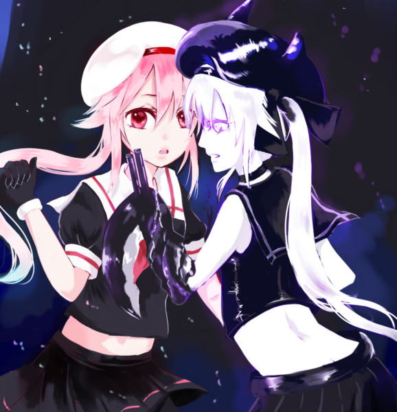 春雨と駆逐棲姫 ひいろ さんのイラスト ニコニコ静画 イラスト