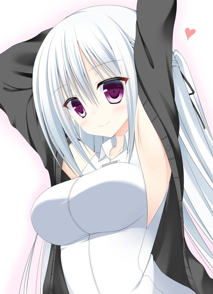 白髪娘 葵 さんのイラスト ニコニコ静画 イラスト