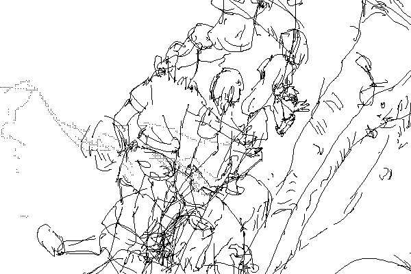 作画 木登りのアニメーション セーガン さんのイラスト ニコニコ静画 イラスト