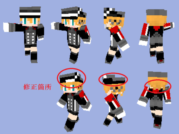 マインクラフト プリンツ オイゲン スキン 修正 ひえい しょぼん さんのイラスト ニコニコ静画 イラスト