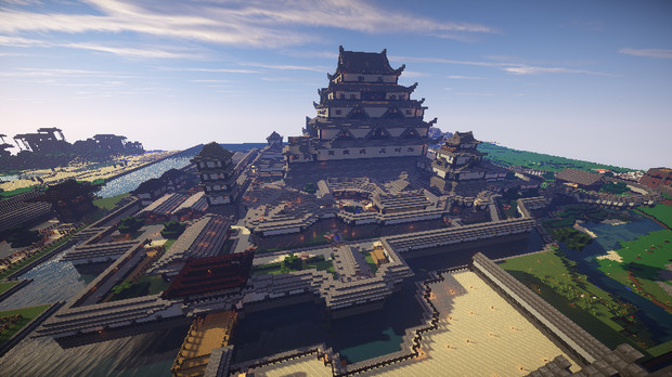 Minecraft 和風建築 7 Tel さんのイラスト ニコニコ静画 イラスト