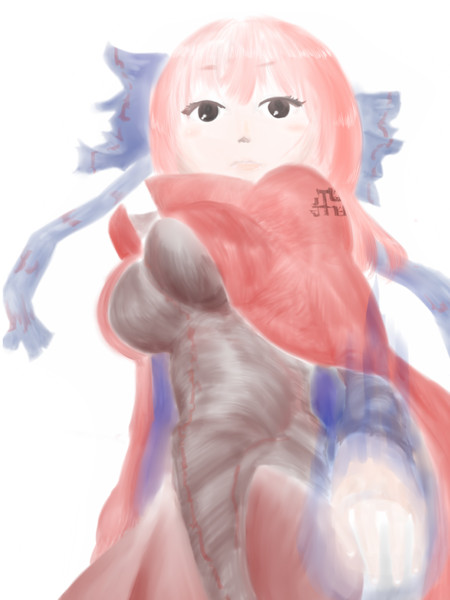 物思ふ赤蛮奇 もりのくま さんのイラスト ニコニコ静画 イラスト
