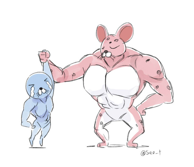 さあ 筋肉モリモリマッチョマンの変態な子は どんどんしまっちゃおうねー ｓｅｏ乁 W 乁 さんのイラスト ニコニコ静画 イラスト