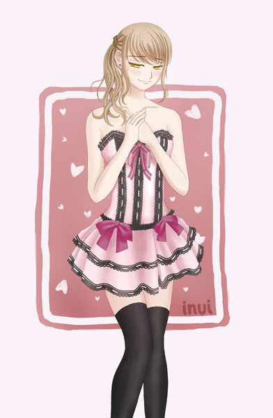 コルセット ドレス あかつきつばき さんのイラスト ニコニコ静画 イラスト