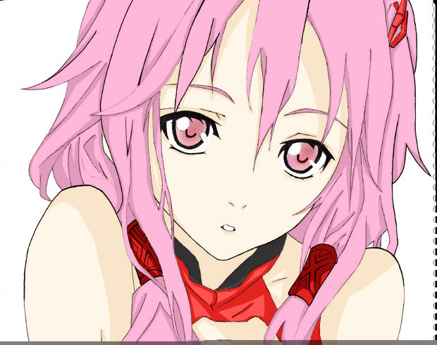 楪いのり 塗ってみた ギルティクラウン 午後てぃー さんのイラスト ニコニコ静画 イラスト