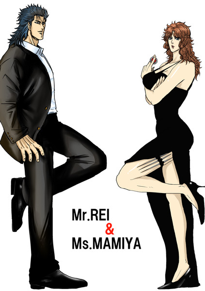 あの夫婦映画パロでレイとマミヤ ベルギム さんのイラスト ニコニコ静画 イラスト