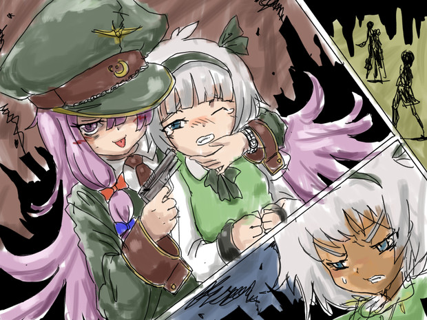 人質を取るtis ないずぇ さんのイラスト ニコニコ静画 イラスト