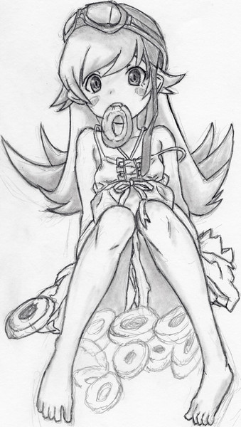 忍野忍さん模写のらふです ソルト さんのイラスト ニコニコ静画 イラスト