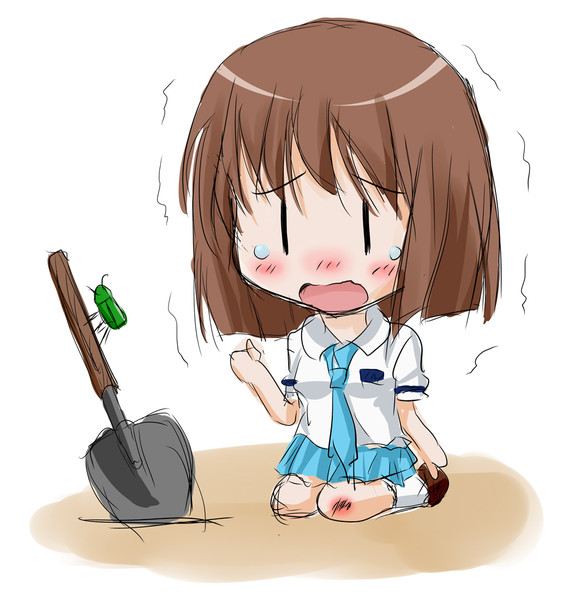 虫に怯える雪歩ちゃん タクミ さんのイラスト ニコニコ静画 イラスト