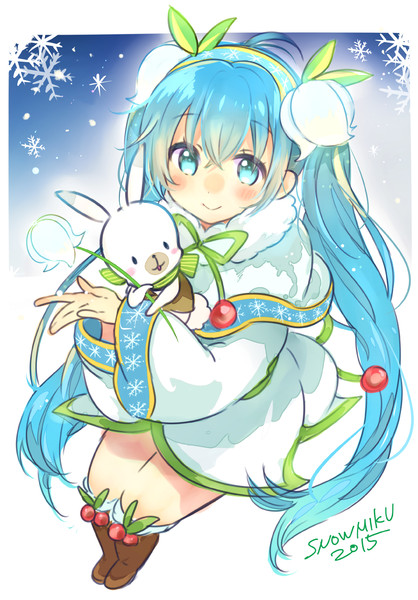 雪ミク２０１５ 柊ぽぷら さんのイラスト ニコニコ静画 イラスト
