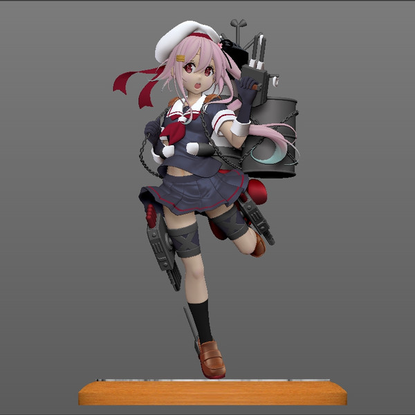 艦これ 春雨改 フィギュアのデジタル原型製作中 スーパーバイザー さんのイラスト ニコニコ静画 イラスト