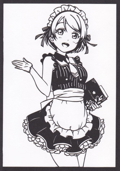 切り絵 小泉花陽 ラブライブ Miku さんのイラスト ニコニコ静画 イラスト