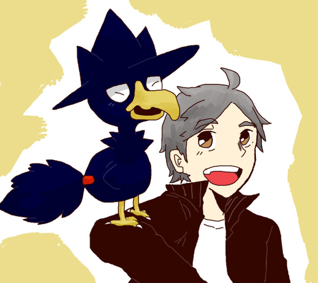 ヤミカラス ニコニコ静画 イラスト