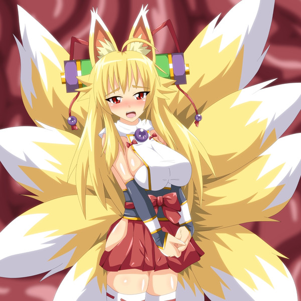 白面金剛九尾イヅナ ぺたねこ さんのイラスト ニコニコ静画 イラスト