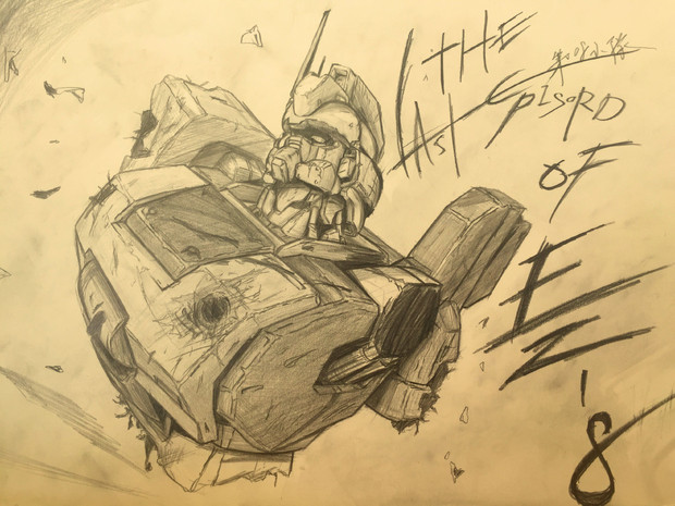 The Last Episord Of Ez 8 黒筆あーにゃ さんのイラスト ニコニコ静画 イラスト