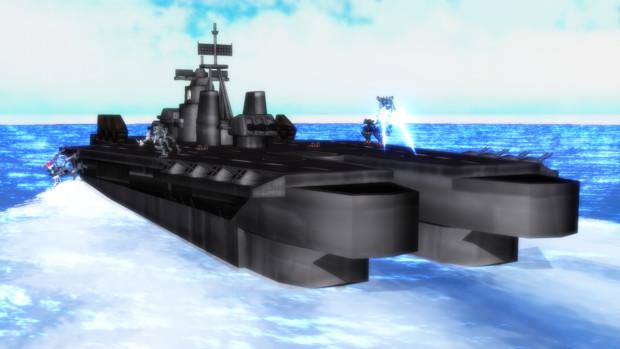 戦術機搭載戦艦「ケストレル」