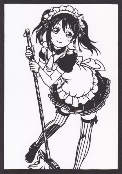 【切り絵】矢澤にこ【ラブライブ！】