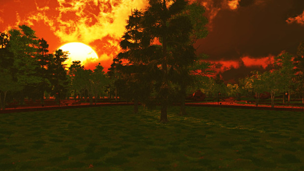 夕方 公園 イラスト Amrowebdesigners Com
