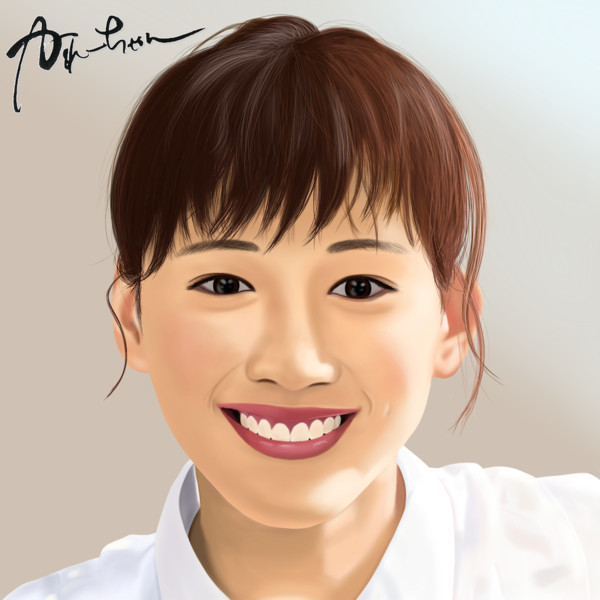 リアルを目指して描いてみた 綾瀬はるか カレーちゃん さんのイラスト ニコニコ静画 イラスト