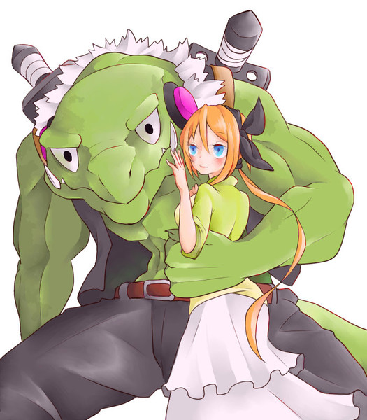 夫はリザードマン ｐｉｎｋｐａｎｄａ さんのイラスト ニコニコ静画 イラスト