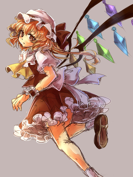 振り向きフランちゃん なむこ さんのイラスト ニコニコ静画 イラスト