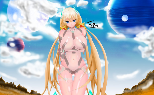 アンジェラ2 ボディペイント不透明度 50 グラタン さんのイラスト ニコニコ静画 イラスト