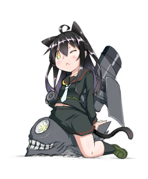三日月on駆逐ハ級 群鳩電軌 さんのイラスト ニコニコ静画 イラスト