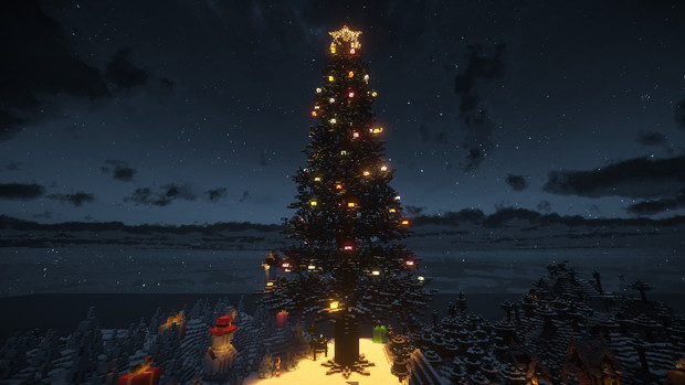半球支援鯖 クリスマスツリーにイルミネーションを付けてみた コンビニが遠い人 さんのイラスト ニコニコ静画 イラスト