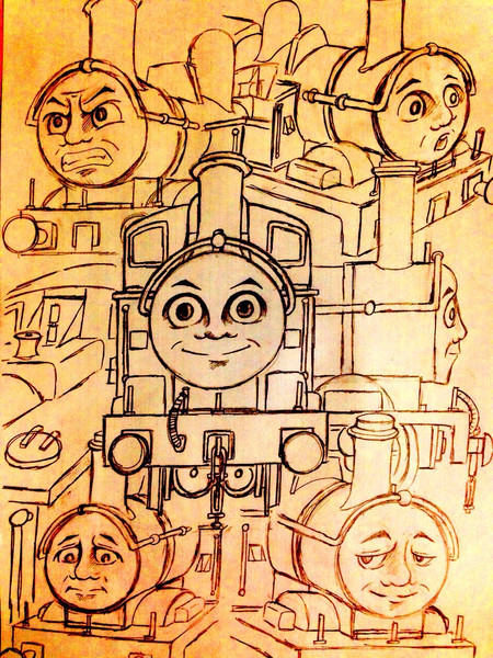 きかんしゃオリバー トーマス トミーworks さんのイラスト ニコニコ静画 イラスト