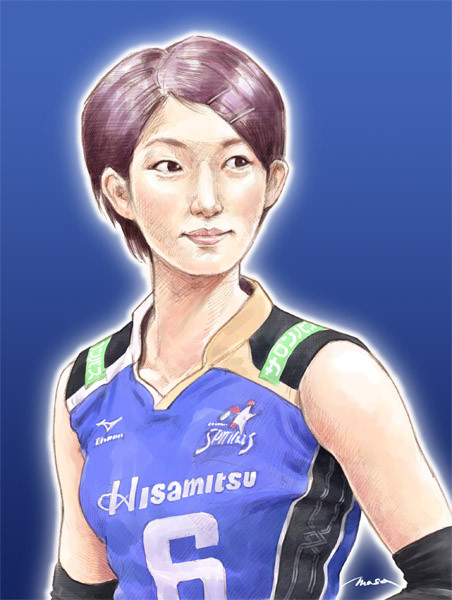 石井優希選手 Masa さんのイラスト ニコニコ静画 イラスト