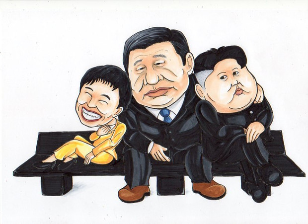 隣国の３人 ニコニコ静画 イラスト