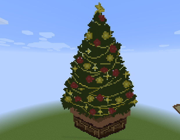 Minecraft クリスマスツリー クリスマス かうえな さんのイラスト ニコニコ静画 イラスト
