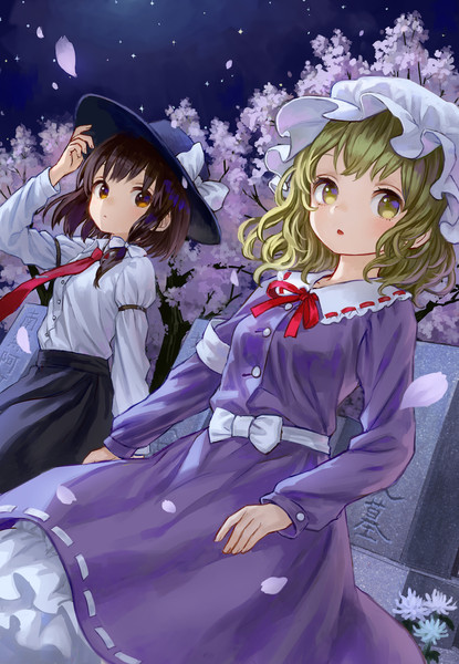 蓮子とメリー 甘党 さんのイラスト ニコニコ静画 イラスト