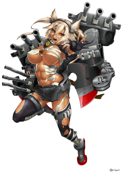 我 夜戦に突入す 2 武蔵改 有明 Rizuphi さんのイラスト ニコニコ静画 イラスト