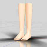 MMD 男性用素足改