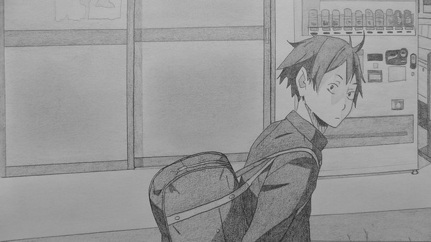 シャーペンでハイキュー Op 山口忠 Animesekai1984 さんのイラスト ニコニコ静画 イラスト