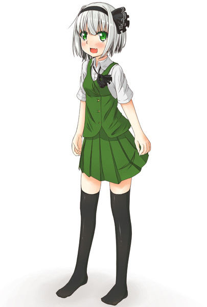 なんとなく妖夢の全身絵 ゐてぃ さんのイラスト ニコニコ静画 イラスト
