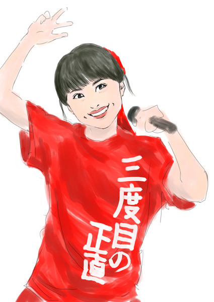 ももクロ ももいろクローバーz 百田夏菜子 かなこ あさひぇ さんのイラスト ニコニコ静画 イラスト