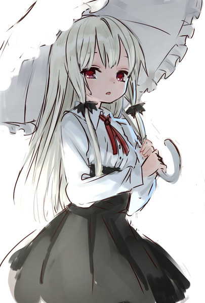 日傘の少女 甘党 さんのイラスト ニコニコ静画 イラスト