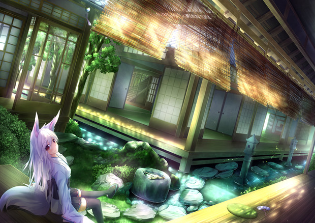 縁側 凪白みと さんのイラスト ニコニコ静画 イラスト