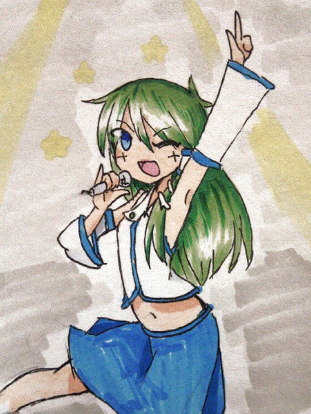 アイドルと化したpsr姉貴 ぶぶ漬け さんのイラスト ニコニコ静画 イラスト