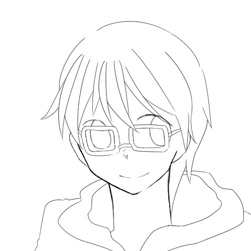 天月君線画 柚絆 さんのイラスト ニコニコ静画 イラスト