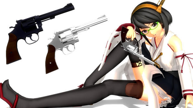 【MMD】S&W M17【配布】