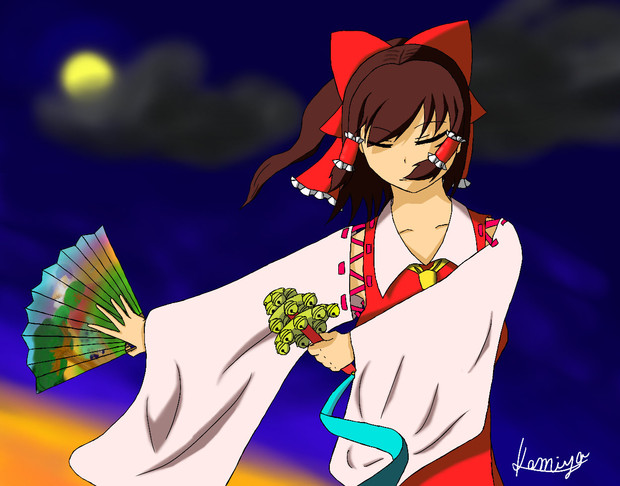 神楽舞 霊夢 Kamiya さんのイラスト ニコニコ静画 イラスト